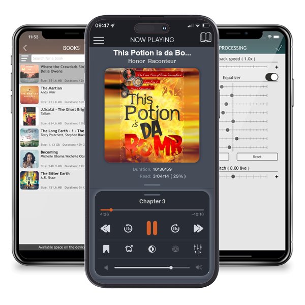 Download fo free audiobook This Potion is da Bomb (The Case Files of Henri Davenforth Book 8) by Honor Raconteur and listen anywhere on your iOS devices in the ListenBook app.