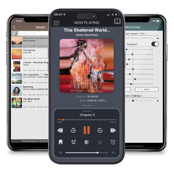 Download fo free audiobook This Shattered World (Starbound, #2) by Amie Kaufman and listen anywhere on your iOS devices in the ListenBook app.