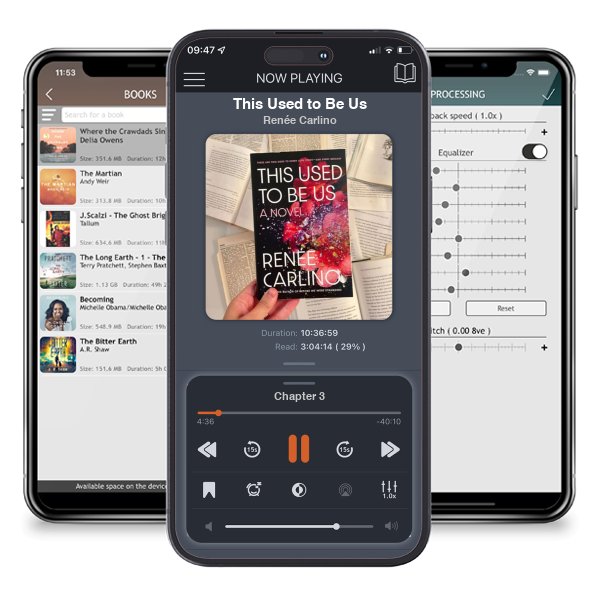 Download fo free audiobook This Used to Be Us by Renée Carlino and listen anywhere on your iOS devices in the ListenBook app.