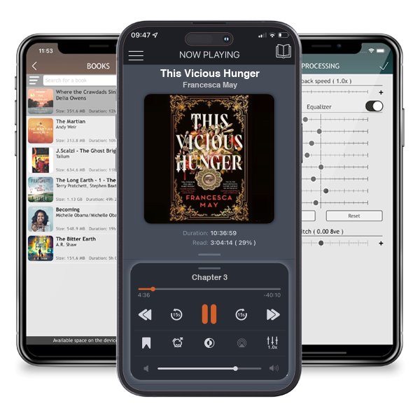 Download fo free audiobook This Vicious Hunger by Francesca May and listen anywhere on your iOS devices in the ListenBook app.