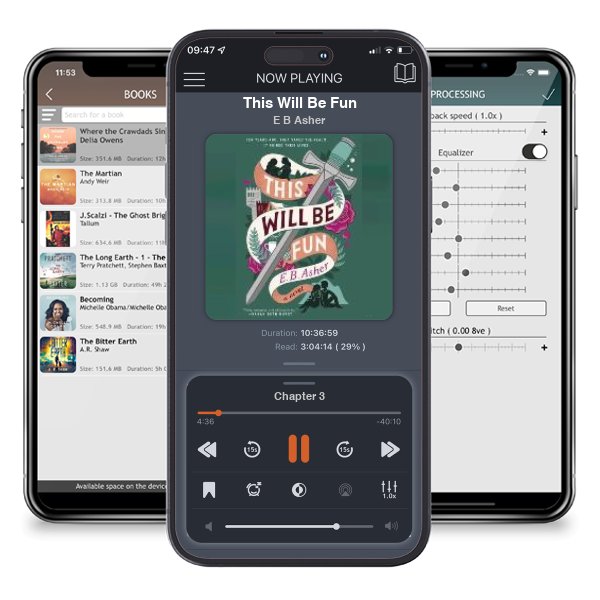 Download fo free audiobook This Will Be Fun by E B Asher and listen anywhere on your iOS devices in the ListenBook app.