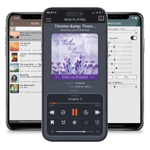 Download fo free audiobook Thistles & Thorns by Jessica Lee Peterson and listen anywhere on your iOS devices in the ListenBook app.