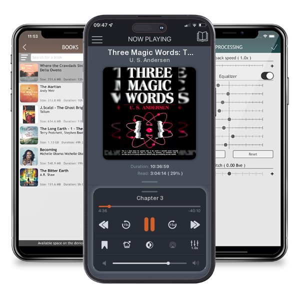 Download fo free audiobook Three Magic Words: The Key to Power, Peace and Plenty by U. S. Andersen and listen anywhere on your iOS devices in the ListenBook app.