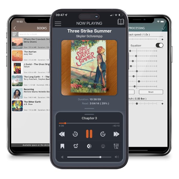 Download fo free audiobook Three Strike Summer by Skyler Schrempp and listen anywhere on your iOS devices in the ListenBook app.