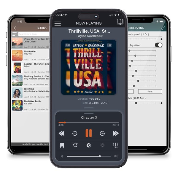 Download fo free audiobook Thrillville, USA: Stories by Taylor Koekkoek and listen anywhere on your iOS devices in the ListenBook app.
