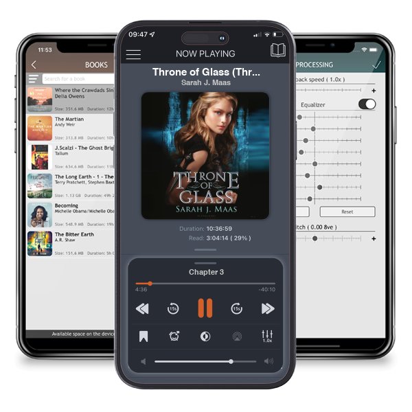 Download fo free audiobook Throne of Glass (Throne of Glass, #1) by Sarah J. Maas and listen anywhere on your iOS devices in the ListenBook app.