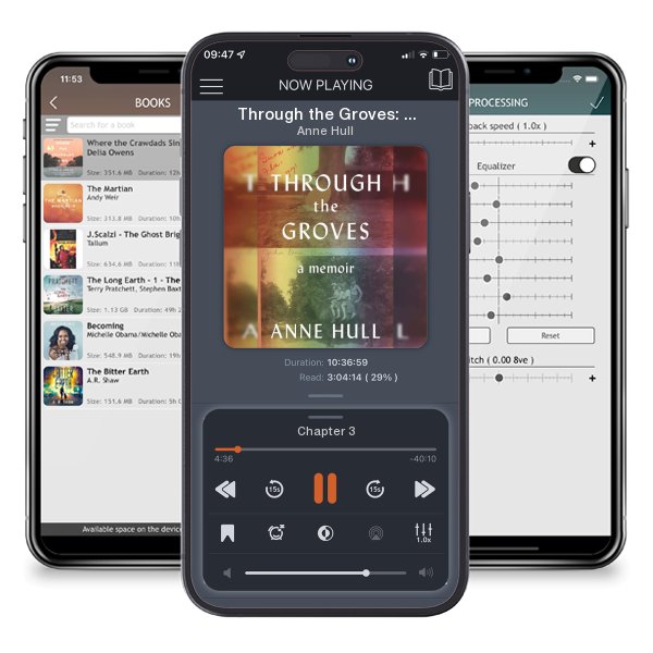 Download fo free audiobook Through the Groves: A Memoir by Anne Hull and listen anywhere on your iOS devices in the ListenBook app.
