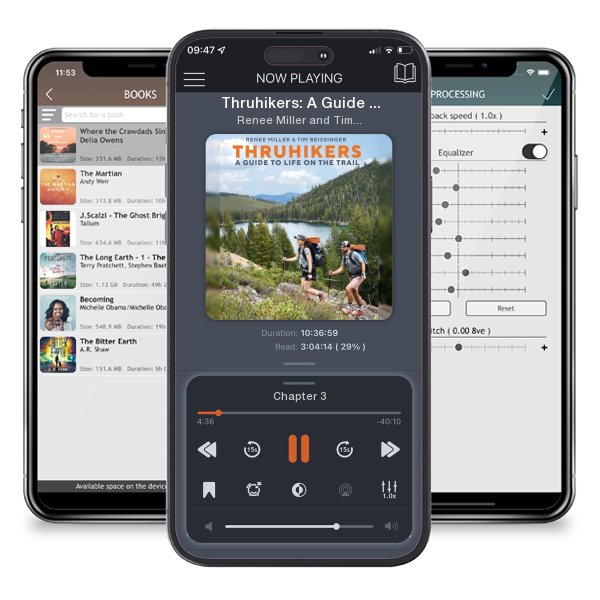 Download fo free audiobook Thruhikers: A Guide to Life on the Trail by Renee Miller and Tim Beissinger and listen anywhere on your iOS devices in the ListenBook app.