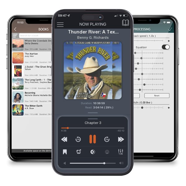 Download fo free audiobook Thunder River: A Texas Game Warden's Story by Benny G. Richards and listen anywhere on your iOS devices in the ListenBook app.