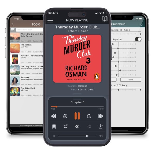 Download fo free audiobook Thursday Murder Club, Book 3 by Richard Osman and listen anywhere on your iOS devices in the ListenBook app.