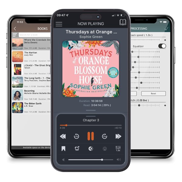 Download fo free audiobook Thursdays at Orange Blossom House by Sophie Green and listen anywhere on your iOS devices in the ListenBook app.