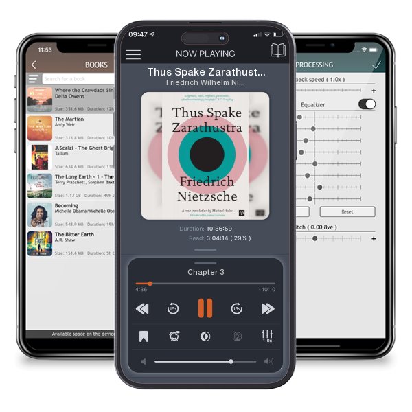 Download fo free audiobook Thus Spake Zarathustra: A Book for All and None by Friedrich Wilhelm Nietzsche and listen anywhere on your iOS devices in the ListenBook app.