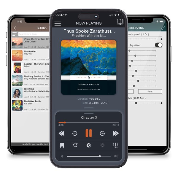 Download fo free audiobook Thus Spoke Zarathustra: A Book for Everyone and No One by Friedrich Wilhelm Nietzsche and listen anywhere on your iOS devices in the ListenBook app.