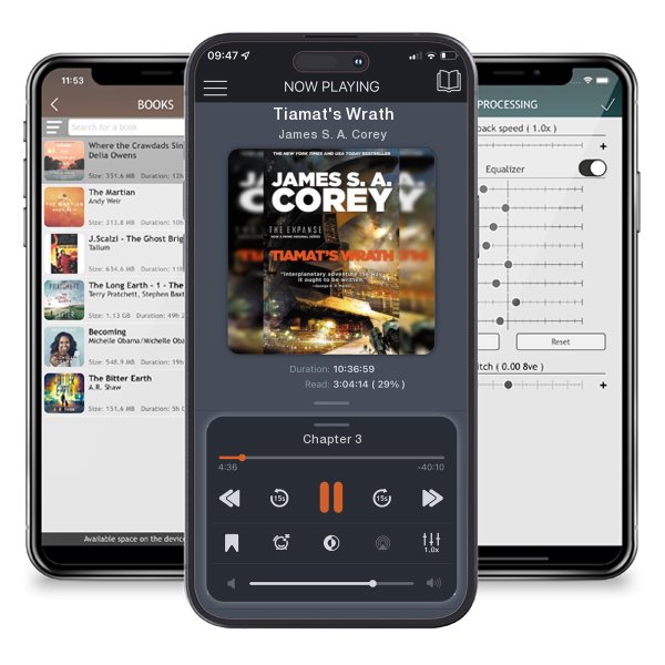 Download fo free audiobook Tiamat's Wrath by James S. A. Corey and listen anywhere on your iOS devices in the ListenBook app.