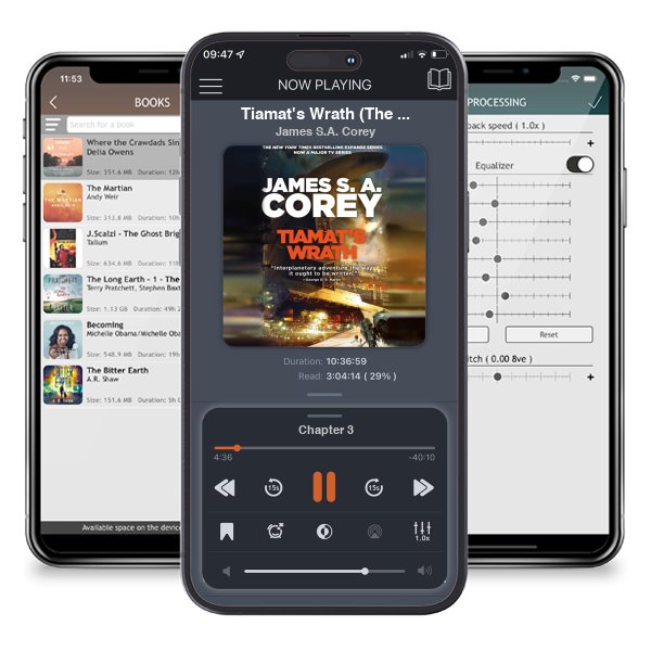 Download fo free audiobook Tiamat\'s Wrath (The Expanse, #8) by James S.A. Corey and listen anywhere on your iOS devices in the ListenBook app.