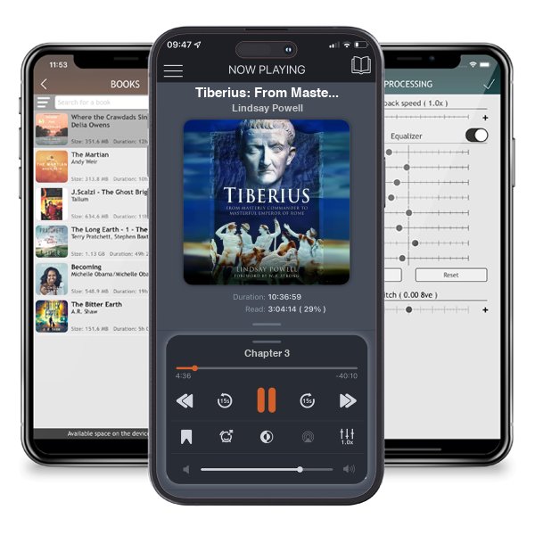 Download fo free audiobook Tiberius: From Masterly Commander to Masterful Emperor of Rome by Lindsay Powell and listen anywhere on your iOS devices in the ListenBook app.