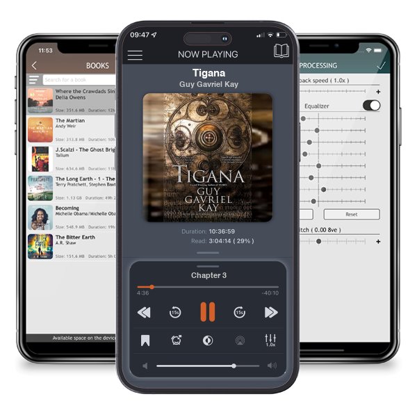 Download fo free audiobook Tigana by Guy Gavriel Kay and listen anywhere on your iOS devices in the ListenBook app.