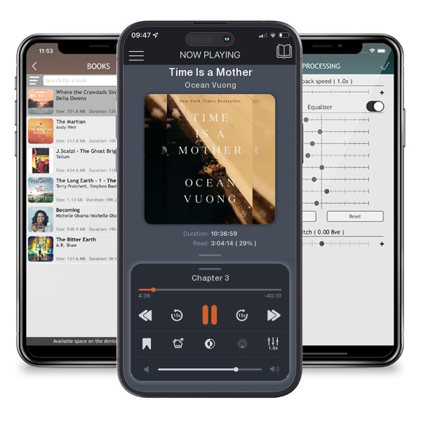 Download fo free audiobook Time Is a Mother by Ocean Vuong and listen anywhere on your iOS devices in the ListenBook app.
