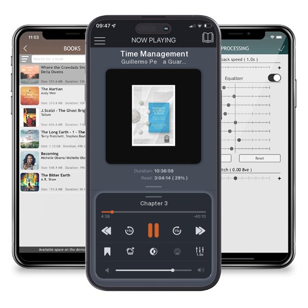 Download fo free audiobook Time Management by Guillermo Peña Guarín and listen anywhere on your iOS devices in the ListenBook app.