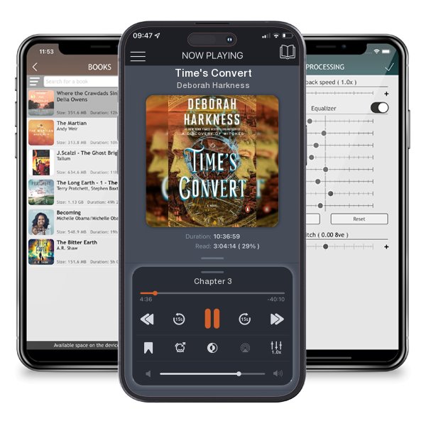 Download fo free audiobook Time's Convert by Deborah Harkness and listen anywhere on your iOS devices in the ListenBook app.