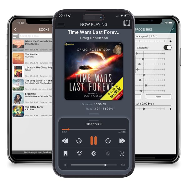 Download fo free audiobook Time Wars Last Forever: Publisher's Pack 2 by Craig Robertson and listen anywhere on your iOS devices in the ListenBook app.