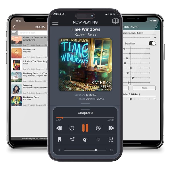 Download fo free audiobook Time Windows by Kathryn Reiss and listen anywhere on your iOS devices in the ListenBook app.