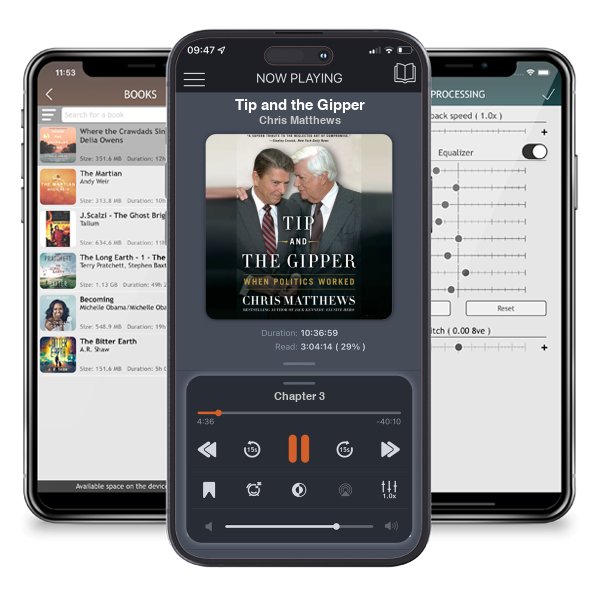 Download fo free audiobook Tip and the Gipper by Chris Matthews and listen anywhere on your iOS devices in the ListenBook app.