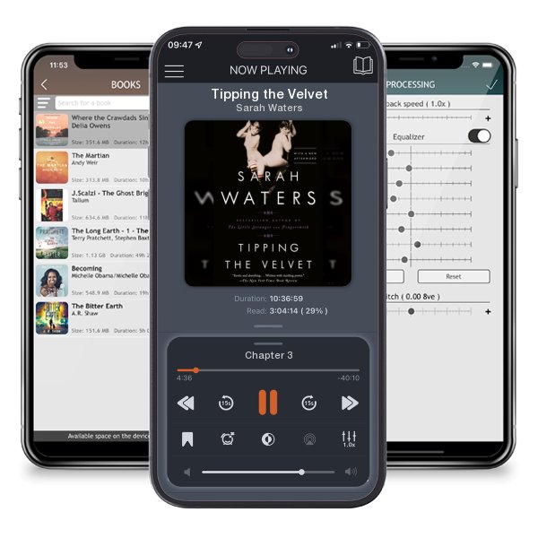 Download fo free audiobook Tipping the Velvet by Sarah Waters and listen anywhere on your iOS devices in the ListenBook app.