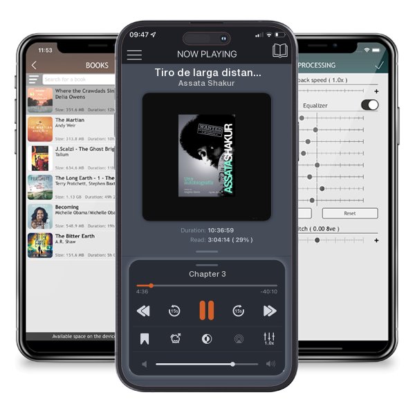 Download fo free audiobook Tiro de larga distancia: Triunfos y luchas de un activista negro en la NBA by Assata Shakur and listen anywhere on your iOS devices in the ListenBook app.