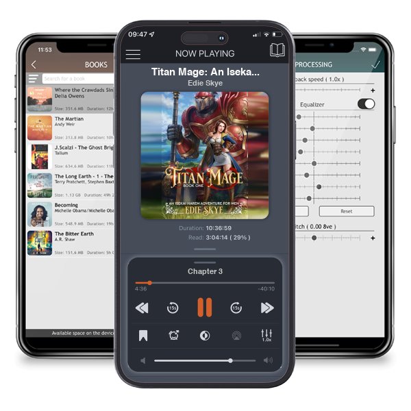 Download fo free audiobook Titan Mage: An Isekai Harem Adventure for Men by Edie Skye and listen anywhere on your iOS devices in the ListenBook app.