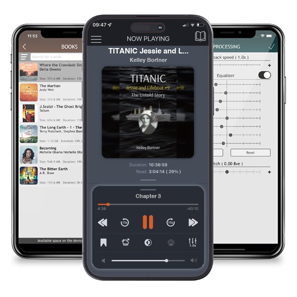 Download fo free audiobook TITANIC Jessie and Lifeboat #9: The Untold Story by Kelley Bortner and listen anywhere on your iOS devices in the ListenBook app.