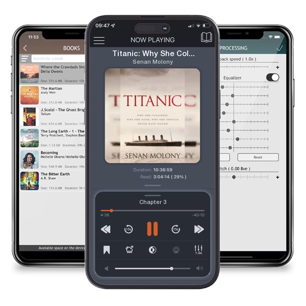 Download fo free audiobook Titanic: Why She Collided, Why She Sank, Why She Should Never Have Sailed by Senan Molony and listen anywhere on your iOS devices in the ListenBook app.