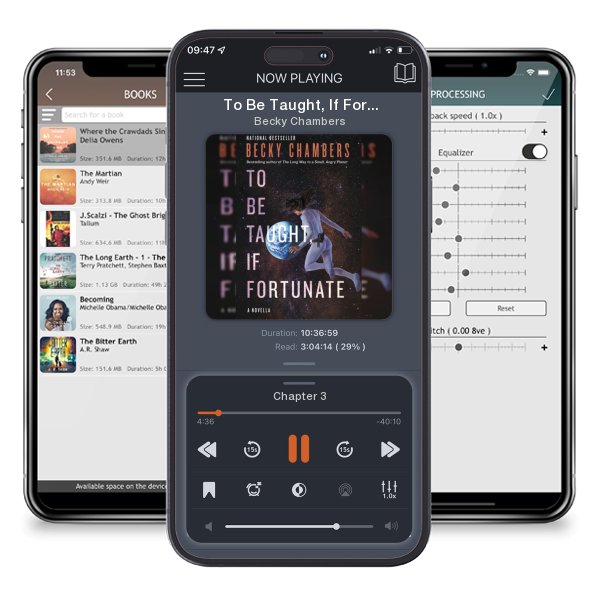 Download fo free audiobook To Be Taught, If Fortunate by Becky Chambers and listen anywhere on your iOS devices in the ListenBook app.