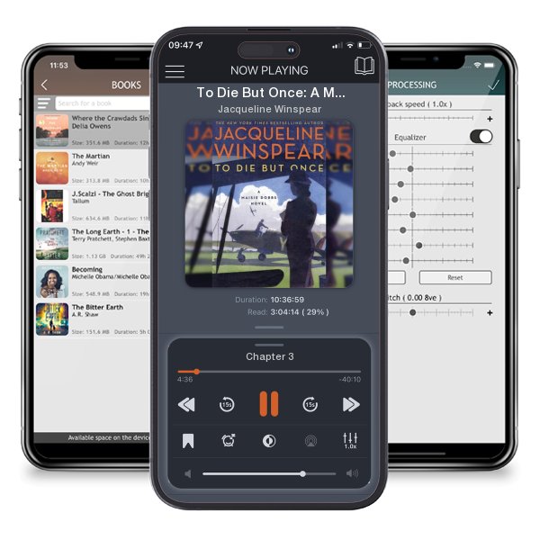 Download fo free audiobook To Die But Once: A Maisie Dobbs Novel by Jacqueline Winspear and listen anywhere on your iOS devices in the ListenBook app.