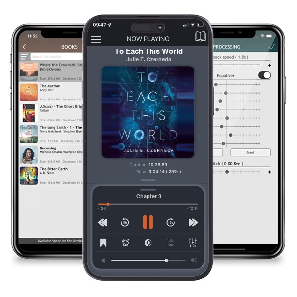 Download fo free audiobook To Each This World by Julie E. Czerneda and listen anywhere on your iOS devices in the ListenBook app.