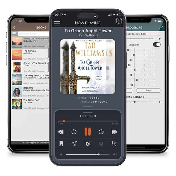 Download fo free audiobook To Green Angel Tower by Tad Williams and listen anywhere on your iOS devices in the ListenBook app.