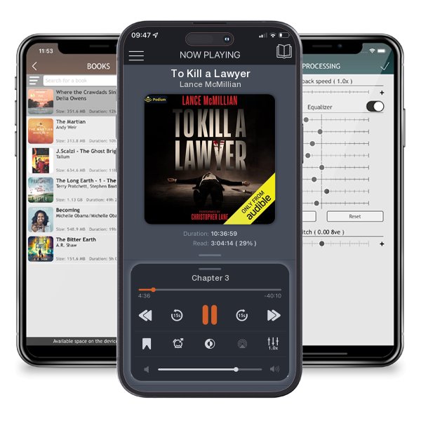Download fo free audiobook To Kill a Lawyer by Lance McMillian and listen anywhere on your iOS devices in the ListenBook app.