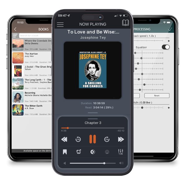 Download fo free audiobook To Love and Be Wise: Inspector Allan Grant #4 by Josephine Tey and listen anywhere on your iOS devices in the ListenBook app.