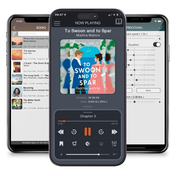 Download fo free audiobook To Swoon and to Spar by Martha Waters and listen anywhere on your iOS devices in the ListenBook app.