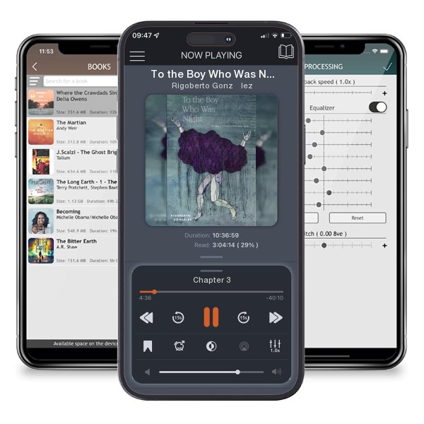 Download fo free audiobook To the Boy Who Was Night: Poems: Selected and New by Rigoberto González and listen anywhere on your iOS devices in the ListenBook app.