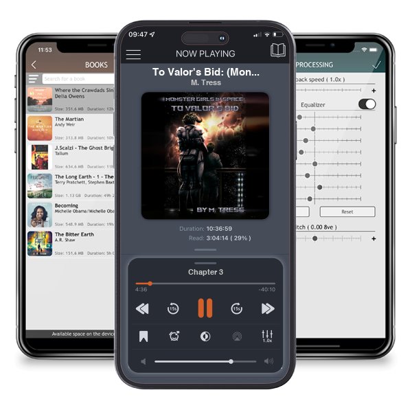 Download fo free audiobook To Valor\'s Bid: (Monster Girls In Space Book 1) by M. Tress and listen anywhere on your iOS devices in the ListenBook app.