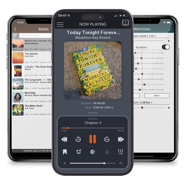 Download fo free audiobook Today Tonight Forever by Madeline Kay Sneed and listen anywhere on your iOS devices in the ListenBook app.