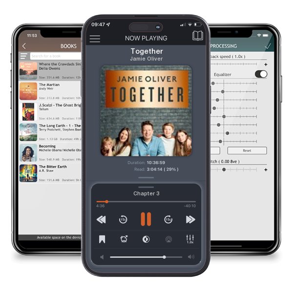 Download fo free audiobook Together by Jamie Oliver and listen anywhere on your iOS devices in the ListenBook app.