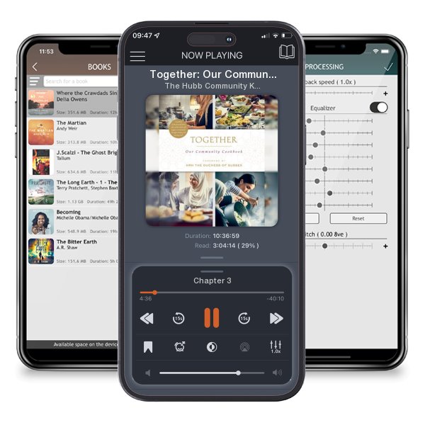 Download fo free audiobook Together: Our Community Cookbook by The Hubb Community Kitchen and listen anywhere on your iOS devices in the ListenBook app.