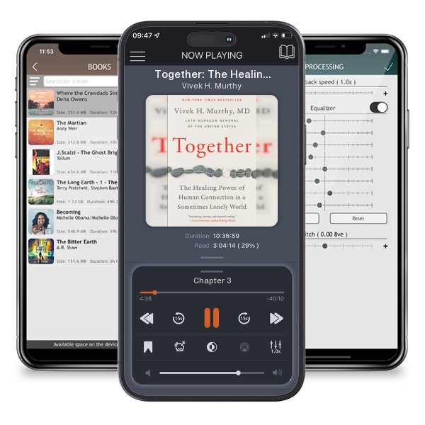 Download fo free audiobook Together: The Healing Power of Human Connection in a... by Vivek H. Murthy and listen anywhere on your iOS devices in the ListenBook app.