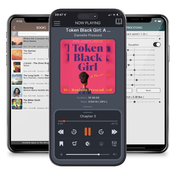 Download fo free audiobook Token Black Girl: A Memoir by Danielle Prescod and listen anywhere on your iOS devices in the ListenBook app.