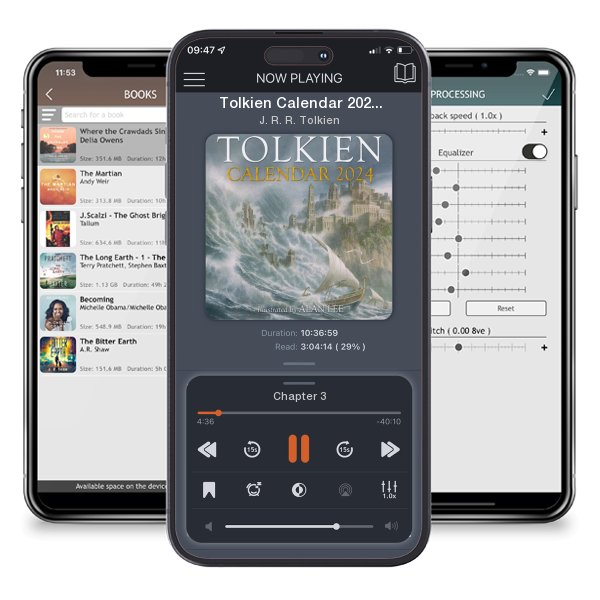 Download fo free audiobook Tolkien Calendar 2024 (Calendar) by J. R. R. Tolkien and listen anywhere on your iOS devices in the ListenBook app.