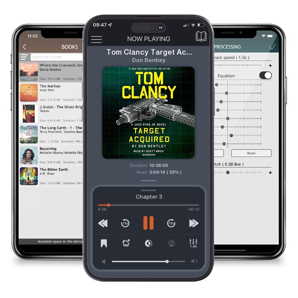 Download fo free audiobook Tom Clancy Target Acquired by Don Bentley and listen anywhere on your iOS devices in the ListenBook app.