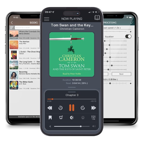 Download fo free audiobook Tom Swan and the Keys of Saint Peter by Christian Cameron and listen anywhere on your iOS devices in the ListenBook app.
