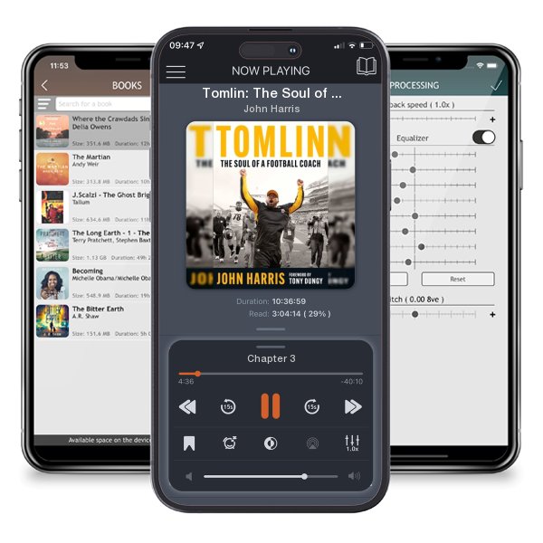 Download fo free audiobook Tomlin: The Soul of a Football Coach by John Harris and listen anywhere on your iOS devices in the ListenBook app.